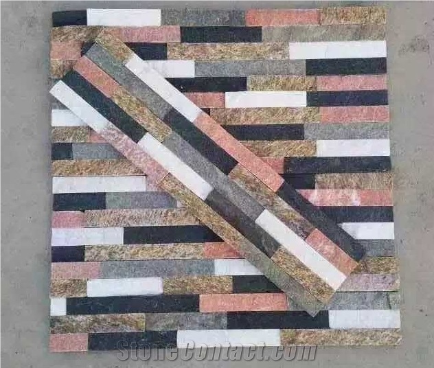Mix Color Wallstone, Mix Color Culture Stone, Stone Wall Stone, Wall Cladding, Loose Stone, Stacked Stone Veneerm Split Face Culture Stone, Field Stone