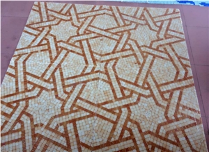 Mosaic Medallions, Square Medallions, Glass & Ceramic & Shell & Stone Medallion,Flooring & Wall Medallions Mosaic Tile, Customize Medallions