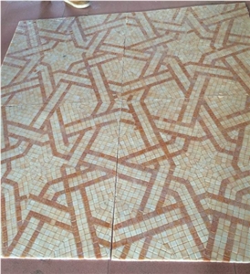 Mosaic Medallions, Square Medallions, Glass & Ceramic & Shell & Stone Medallion,Flooring & Wall Medallions Mosaic Tile, Customize Medallions