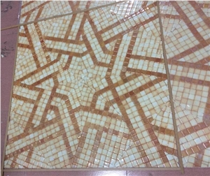 Mosaic Medallions, Square Medallions, Glass & Ceramic & Shell & Stone Medallion,Flooring & Wall Medallions Mosaic Tile, Customize Medallions