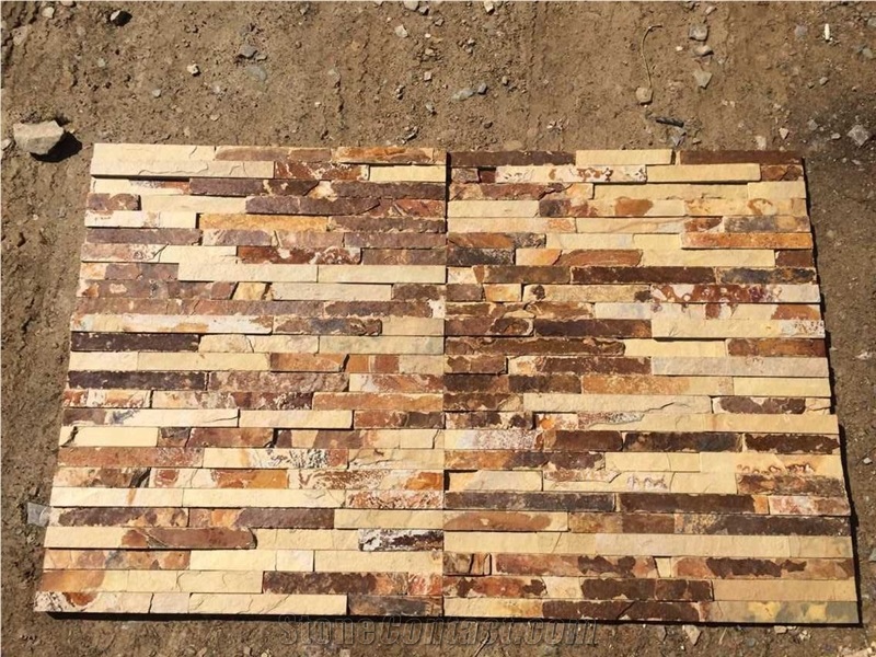 New Shape and New Material Culture Stone, Stacked Stone Veneer and Ledgestone, Wall Cladding and Decoration, Split Face Fieldstone