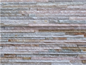 New Style Ledge Stone, Mountain Stone, Waterfall Wall Cladding ,Golden Honey Ledge Stone Pannel