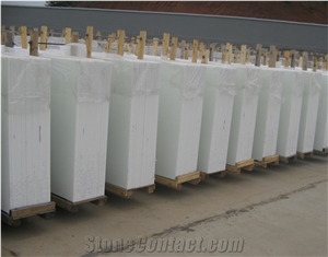 Pure White Quartz Kitchen Countertops/Pure White Quartz Kithen Island Top/Pure White Engineered Quartz Bar Tops