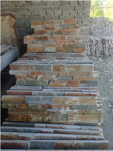 Rough Surface Rusty Slate Culture Stone/Slate Stone Wall Cladding/Ledge Stone/Stone Wall Decor/Thin Stone Veneer/Feature Wall/Split Face Culture Stone/Manufactured Stone Veneer/Feature Wall