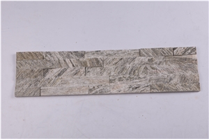 White Wooden Quartzite Stone Wall Cladding/Ledge Stone/Thin Stone Veneer/Split Face Culture Stone/Thin Stone Veneer/Manufactured Stone Veneer/Ledge Stone/Stone Wall Decor/Manufactured Stone Veneer