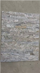 White Wooden Quartzite Stone Wall Cladding/Ledge Stone/Thin Stone Veneer/Split Face Culture Stone/Thin Stone Veneer/Manufactured Stone Veneer/Ledge Stone/Stone Wall Decor/Manufactured Stone Veneer