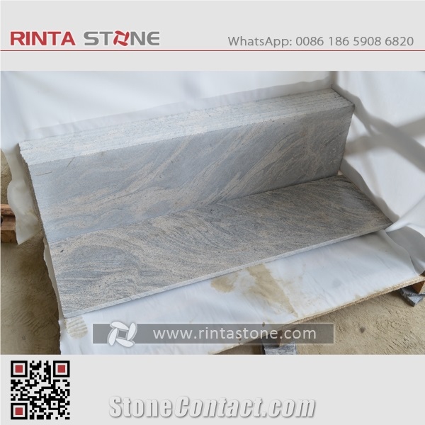 Juparana Granite Stair Step Risers China Juparana Grey Granite China Multicolour Granite China Wave Stone Staircase Stair Threads G261 Juprana Pink Granite Stairs Deck Stair