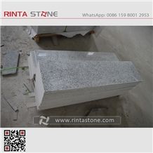 New G602 Grey Granite Tiles Stair Steps Risers Slabs Thin Tiles G603 Big Flower G602 Granite New G603 Cheap Grey Stone Padang Light Grey Granite Jinjiang White Stone Hb G603 Big Flower Hb G602 Skirtin