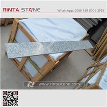 New G602 Grey Granite Tiles Stair Steps Risers Slabs Thin Tiles G603 Big Flower G602 Granite New G603 Cheap Grey Stone Padang Light Grey Granite Jinjiang White Stone Hb G603 Big Flower Hb G602 Skirtin