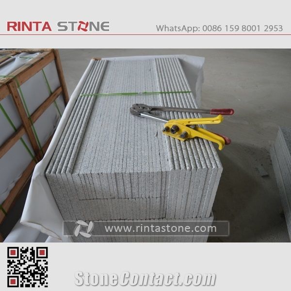 New G602 Grey Granite Tiles Stair Steps Risers Slabs Thin Tiles G603 Big Flower G602 Granite New G603 Cheap Grey Stone Padang Light Grey Granite Jinjiang White Stone Hb G603 Big Flower Hb G602 Skirtin