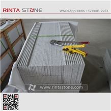 New G602 Grey Granite Tiles Stair Steps Risers Slabs Thin Tiles G603 Big Flower G602 Granite New G603 Cheap Grey Stone Padang Light Grey Granite Jinjiang White Stone Hb G603 Big Flower Hb G602 Skirtin