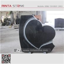Shanxi Black Granite Tombstone Gravestone,Shanxi Black Monuments,Pure Black Stone Custom Monumnets,Absoulute Black Granite Headstone Western Style Monuments Tombstones Diamond Black Engraved Tombstone