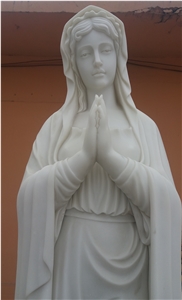 Maria Statue Sculpture White Marble Statue Western Statues Human Sculptures Angel Sculptures
