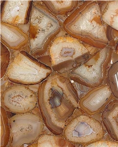 High Quality Yellow Semiprecious Stone Tiles