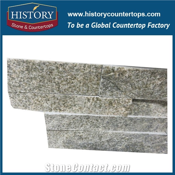 2017 China Natural Split Rusty Granite Wall Decoration Irregular Surface Cultured Stone, Backside Panels Cladding Ledge Stone