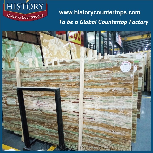 2017 China New Product Free Sample Best Selling Professional Design High-Class Restaurant Abstract High Polished Natural Onyx Tiles