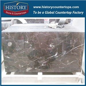 2017 Chinese Hmj031 Dark Emperador Polishing Marble Manufacture Ornamental Laminated Design for Apartment Bathroom Countertop, Bathroom Vanity Tops, Bath Makeup Top