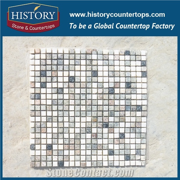 2017 History Stone Factory Direct Wholesales Discounted Raw Material Slate Stone for Customized Design Structure Slate Mosaic