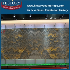 2017 Summer Hot Sale New Style Beautiful Wholesale Interior Wall and Background Decoration, Project Design Onyx Slabs &Tiles