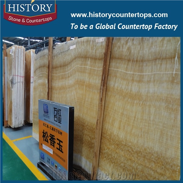 A Grade Quality China Famous Supplier Produce and Custom Made Eye-Catching Brown Onyx Slabs and Tiles for Flooring Design