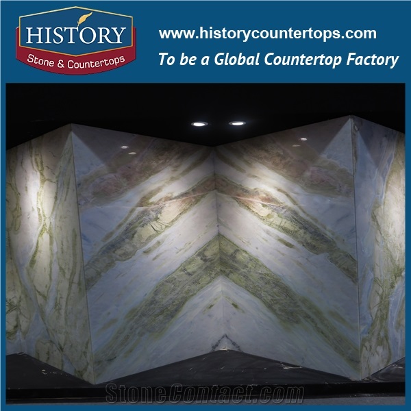 A Grade Quality China Famous Supplier Produce and Custom Made Eye-Catching Onyx Slabs and Tiles for Flooring Border Design
