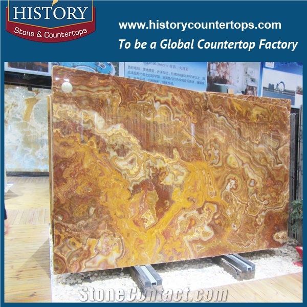 A Grade Quality Chinese Famous Supplier Produce and Custom Made Eye-Catching Multicolor Onyx Slabs and Tiles for Flooring Border Design