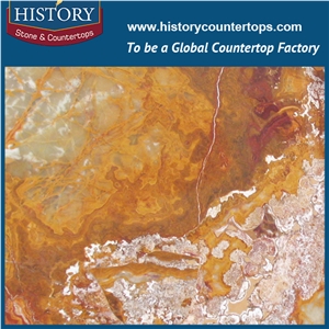 A Grade Quality Chinese Famous Supplier Produce and Custom Made Eye-Catching Multicolor Onyx Slabs and Tiles for Flooring Border Design