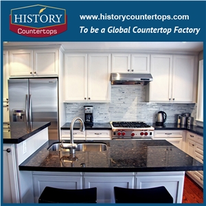 Brazil New Style Imperial Brown Granite Countertops Good for Polishing Kitchen Worktops, Island Tops, Bar Tops, Cut-To-Size for Sale