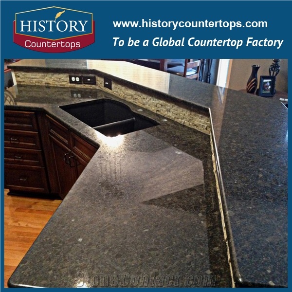 Brazil New Style Imperial Brown Granite Countertops Good for Polishing Kitchen Worktops, Island Tops, Bar Tops, Cut-To-Size for Sale