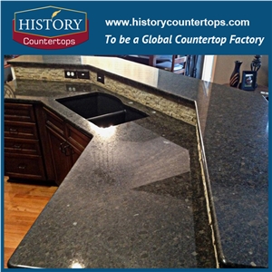 Brazil New Style Imperial Brown Granite Countertops Good for Polishing Kitchen Worktops, Island Tops, Bar Tops, Cut-To-Size for Sale