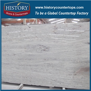Brazil River White Natural Granite Slabs and Tiles,Used in Kitchen Polished Countertops, Bathroom Polishing Vanity Top, Wall and Floor Covering