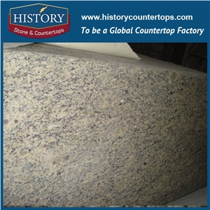 Brazil Santa Cecilia Dark,Giallo Cecilia Dark Granite Kitchen Countertops/Bench Tops/Bar Top/Worktops/Island Tops/Desk Tops(Own Factory,Good Price,High Quality)