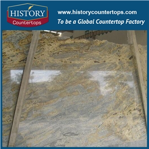 Brazil Yellow Color Granite Slabs & Tiles Tiger Skin from China Stone Market Suitable for Polishing Kitchen Countertops,Bathroom Vanity Tops, Wall and Floor Covering