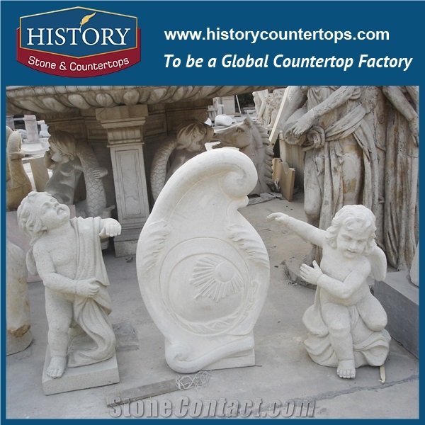 Cheap Hand Carved Wholesale Natural Granite Grey Man Sculptures with a Shoe in Hand, Human Statue Stone Arts Sale