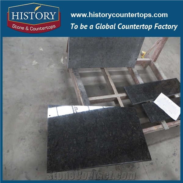 China Building Hg133 China Butterfly Blue Eased Polished Antique Prefab Size Countertop Free Samples Table Tops & Batheroom Vanity Top