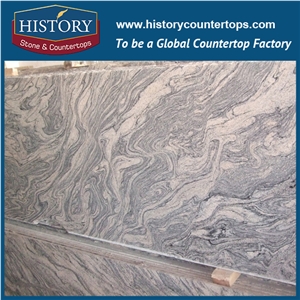 China Building Hg140 Multicolor Grain Sand Ripple Prefab Smooth Surface Bullnose Edge for Veneer Modular Granite Countertops & Bathroom Vanity Top