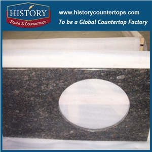 China Building Hgj045 Sapphire Blue Natural Stone Polished Wholesale Pre Cut with Trim Molding Classic Furniture for Inn Countertop, Bathroom Vanity Tops, Bathroom Cabinets, Vanity Units