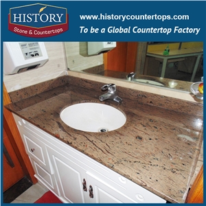 China Building Hmj009 Rojo Alicante Natural Stone Polished Style Selection Laminated Furniture Solid Surface for Hotel Countertop, Bathroom Vanity Tops, Marble Counter, Bench Top & Vanity Units