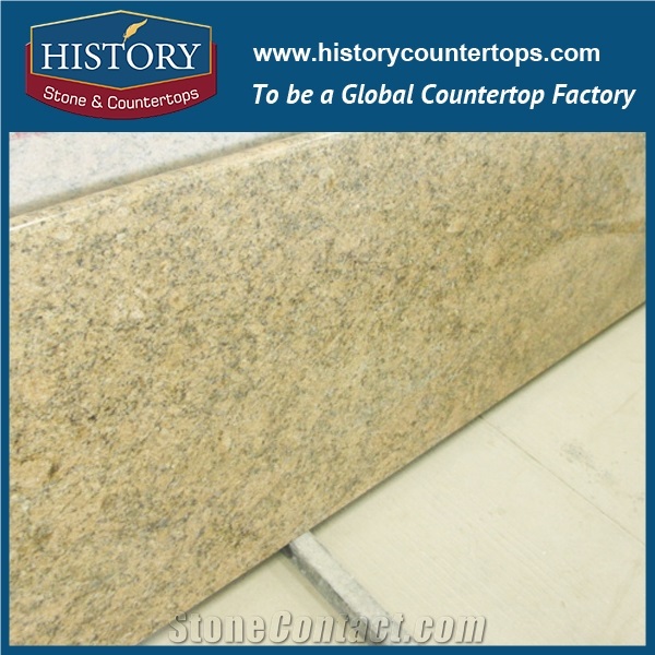 China Building Stone Hgj011old Giallo Venezian Flat Standard Laminated Product Wholesale Style Selection Eased for Countertop, Worktops & Island Tops