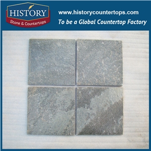 China Golden Pattern Park Paving Slate Stone, Courtyard Non-Slip Floor Tiles, Thin Strips Halls Interior and Exterior Wall Cladding