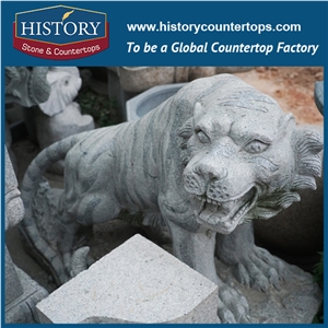 China Manufactures Yellow Granite Hand-Carved Exquisite Crocodile Statue for Garden Decorations Large Stone Animal Sculptures