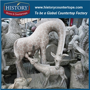 China Manufactures Yellow Granite Hand-Carved Exquisite Crocodile Statue for Garden Decorations Large Stone Animal Sculptures