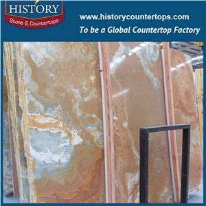 Chinese Hebei Building Stone Cut-To-Size Wholesale Products Natrual Multicolor Onyx Stellar Solid Surface Kitchen Countertops,Bar Tops, Custom Worktops, Island Top