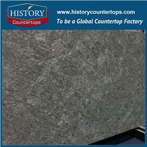 Good Price Brazil Platium Galaxy Granite Slab/Gold Galaxy Granite Slabs/Decorative Bathroom Tile