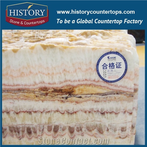 History China Hot Sale Cheap Building Material Harmonious Color Pure Onyx Tiles and Slabs Book Match Style for Fire Stair Walls, Private Villa Decoration, Tv Background