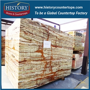 History Chinese Hot Sale Cheap Building Material Harmonious White Onyx Blocks, Tiles and Slabs Book Match Style for Fire Stair Walls, Private Villa Decoration, Tv Background