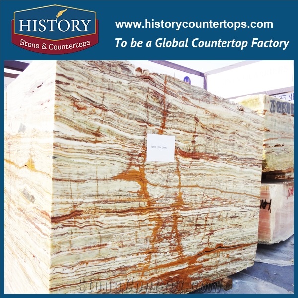 History Chinese Hot Sale Cheap Building Material Harmonious White Onyx Blocks, Tiles and Slabs Book Match Style for Fire Stair Walls, Private Villa Decoration, Tv Background