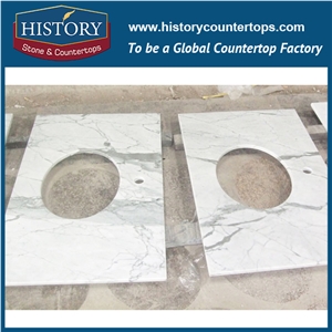 History Natural Hmj060 Snow White Stone Antique Flat Edge Wholesale Prefabricated Trim Molding Shaped Classic Design for Solid Surface Countertops, Bathroom Vanity Tops & Bathroom Cabinets