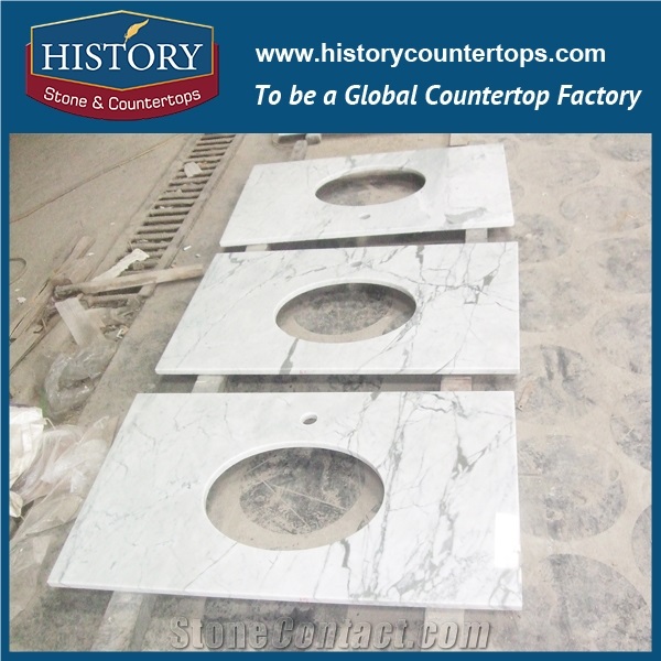 History Natural Hmj060 Snow White Stone Antique Flat Edge Wholesale Prefabricated Trim Molding Shaped Classic Design for Solid Surface Countertops, Bathroom Vanity Tops & Bathroom Cabinets