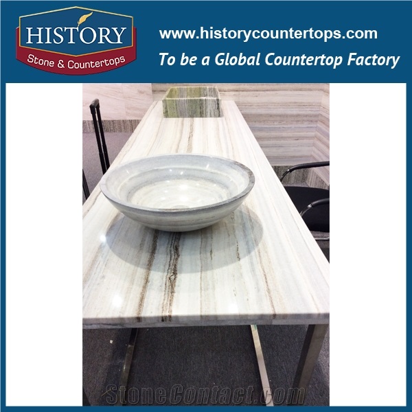 History Natural Stonehm125 Crystal Wooden Graining Antique Flat Edges Wholesale Prefab Trim Molding Shaped Modern Style Solid Surface for Countertops, Bathroom Vanity Tops & Bathroom Cabinets
